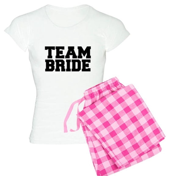 CafePress - Team Bride Pajamas - Women's Light Pajamas