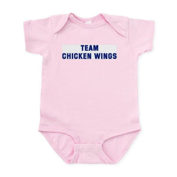 CafePress - Team CHICKEN WINGS Infant Bodysuit - Baby Light Bodysuit, Size Newborn - 24 Months