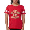 thumbnail image 1 of CafePress - Team Comma Gld T T Shirt - Womens Football Shirt, 1 of 4