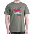 thumbnail image 1 of CafePress - Team Flamingo White T Shirt - Men's Classic Cotton T-Shirts, 1 of 2