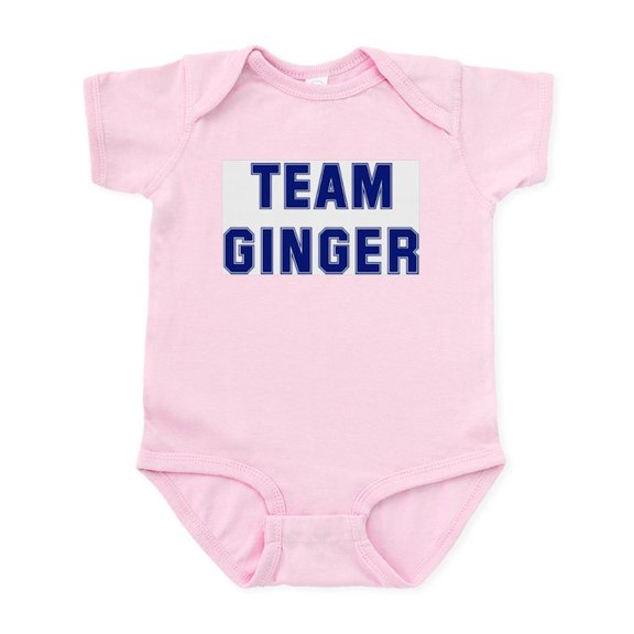 CafePress - Team GINGER Infant Bodysuit - Baby Light Bodysuit, Size Newborn - 24 Months