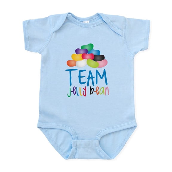 CafePress - Team Jelly Bean Infant Bodysuit - Baby Light Bodysuit, Size Newborn - 24 Months