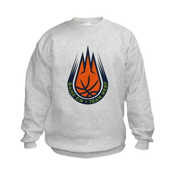 CafePress - Team Nerf Basketball Sweatshirt - Kids Sweatshirt, Youth Crew Neck Sweatshirt