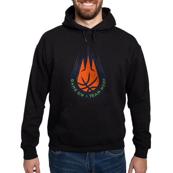CafePress - Team Nerf Basketball Sweatshirt - Pullover Hoodie, Classic, Comfortable Hooded Sweatshirt