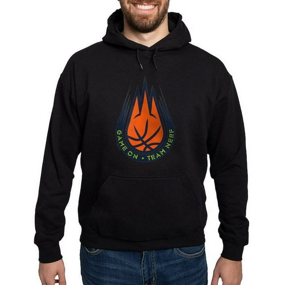 CafePress - Team Nerf Basketball Sweatshirt - Pullover Hoodie, Classic, Comfortable Hooded Sweatshirt