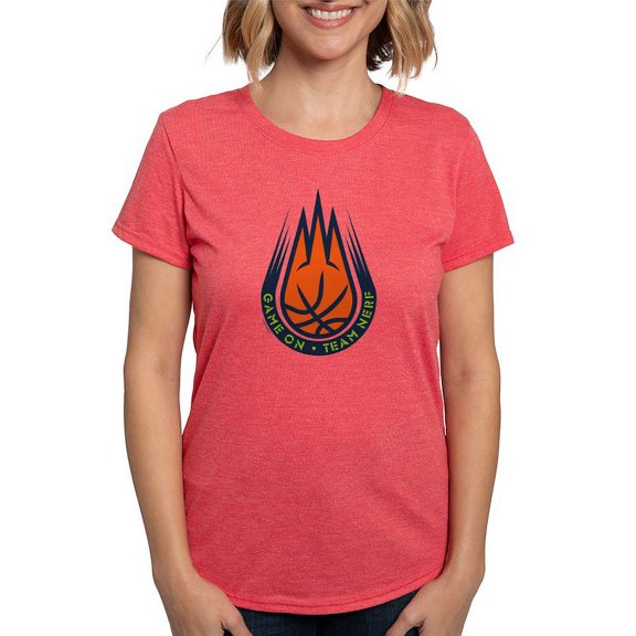 CafePress - Team Nerf Basketball T Shirt - Womens Tri-blend T-Shirt