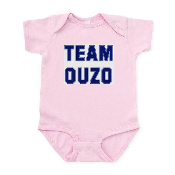 CafePress - Team OUZO Infant Bodysuit - Baby Light Bodysuit, Size Newborn - 24 Months