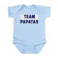 thumbnail image 1 of CafePress - Team PAPAYAS Infant Bodysuit - Baby Light Bodysuit, Size Newborn - 24 Months, 1 of 4
