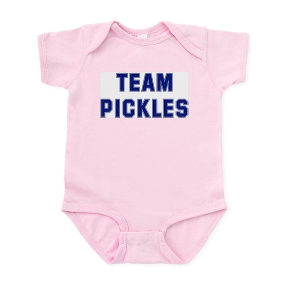 CafePress - Team PICKLES Infant Bodysuit - Baby Light Bodysuit, Size Newborn - 24 Months