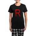 thumbnail image 1 of CafePress - Team Rocket Women's Dark Pajamas - Women's Short Sleeve Print T-Shirt and Pants Dark Cotton Pajama Set, 1 of 7
