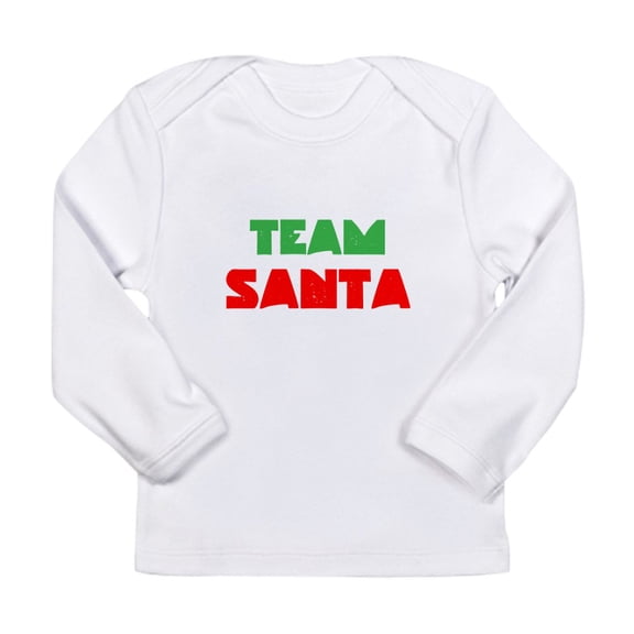 CafePress - Team Santa Long Sleeve T Shirt - Long Sleeve Infant T-Shirt