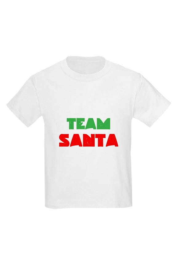 - Team Santa T Shirt - Light Classic Kids Graphic, Short Sleeve T-Shirt, Sizes XS-XL