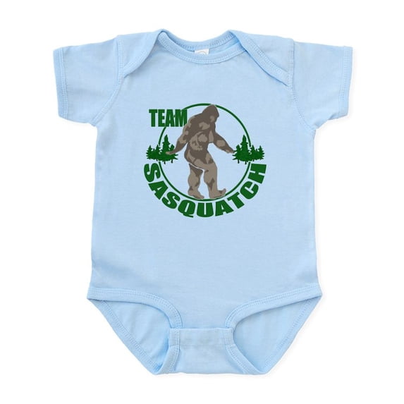CafePress - Team Sasquatch Infant Bodysuit - Baby Light Bodysuit, Size Newborn - 24 Months