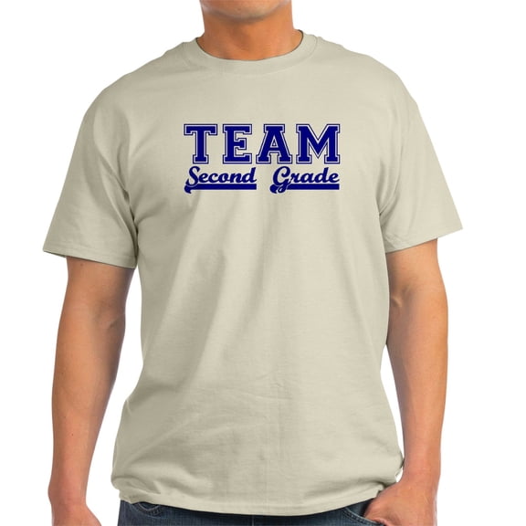 CafePress - Team Second Grade Light T Shirt - Men's Classic Graphic T-Shirt