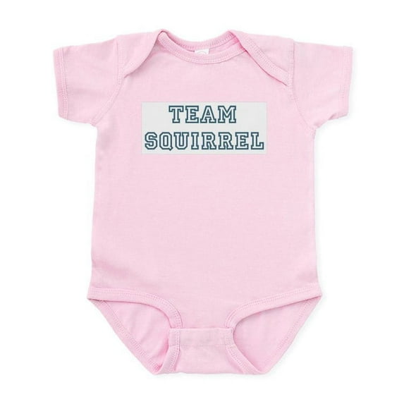 CafePress - Team Squirrel Infant Bodysuit - Baby Light Bodysuit, Size Newborn - 24 Months