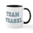thumbnail image 1 of CafePress - Team Weasel Mug - 11 oz Ceramic Mug - Novelty Coffee Tea Cup, 1 of 4
