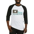 thumbnail image 1 of CafePress - Team Yearbook Baseball Jersey - Cotton Baseball Jersey, 3/4 Raglan Sleeve Shirt, 1 of 4