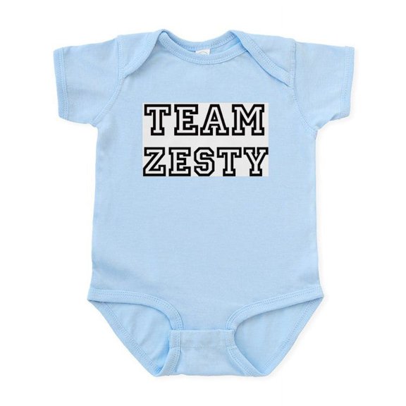 CafePress - Team ZESTY Infant Bodysuit - Baby Light Bodysuit, Size Newborn - 24 Months