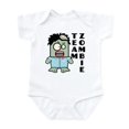 thumbnail image 1 of CafePress - Team Zombie Infant Bodysuit - Baby Light Bodysuit, Size Newborn - 24 Months, 1 of 4