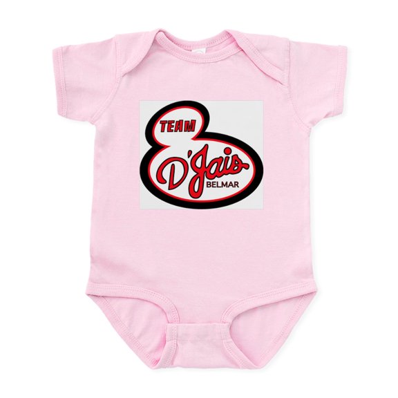 CafePress - Teamdjais Baby Light Bodysuit - Baby Light Bodysuit, Size Newborn - 24 Months