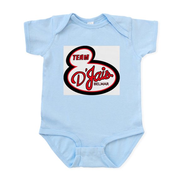 CafePress - Teamdjais Baby Light Bodysuit - Baby Light Bodysuit, Size Newborn - 24 Months