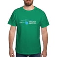 thumbnail image 1 of CafePress - Technically, The Glass Is Always Full T Shirt - Men's Classic Graphic Cotton T-Shirt, 1 of 4