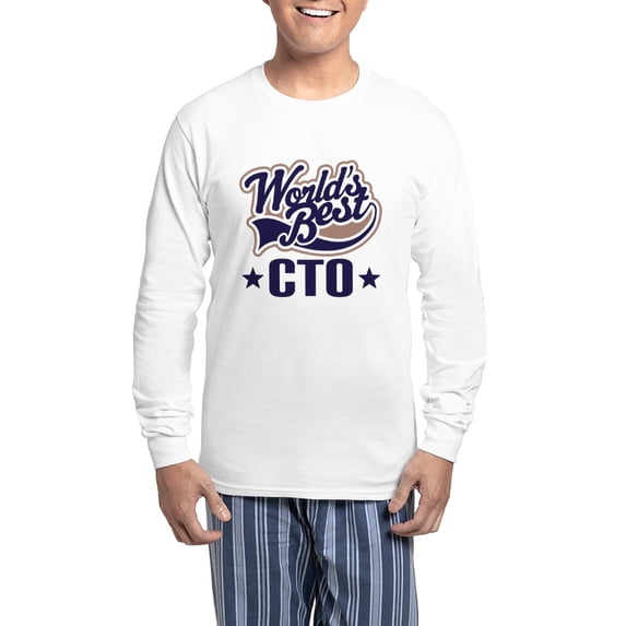 CafePress - Techology Officer CTO - Men's Long Sleeve Light Pajama Set