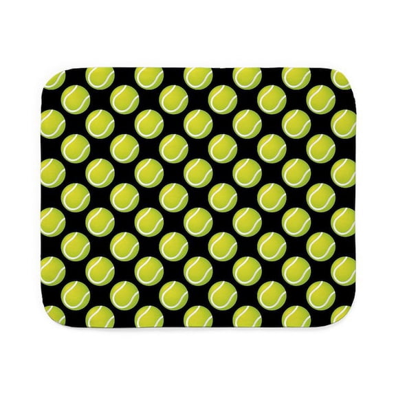 CafePress - Tennis Balls - Sherpa Fleece Throw Blanket 60" x 50"