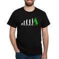 thumbnail image 1 of CafePress - Tennis Evolution (Green) T Shirt - Men's Classic Graphic Cotton T-Shirt, 1 of 4
