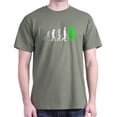 thumbnail image 1 of CafePress - Tennis Evolution (Green) T Shirt - Men's Classic Graphic Cotton T-Shirt, 1 of 4