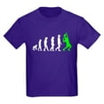thumbnail image 1 of CafePress - Tennis Evolution (Green) T Shirt - Dark T-Shirt Kids XS-XL, 1 of 4