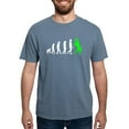 thumbnail image 1 of CafePress - Tennis Evolution (Green) T Shirt - Mens Comfort Colors Shirt, 1 of 5
