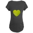 thumbnail image 1 of CafePress - Tennis Heart Maternity T Shirt - Maternity Dark T-Shirt, 1 of 3
