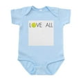 thumbnail image 1 of CafePress - Tennis LOVE ALL Infant Bodysuit - Baby Light Bodysuit, Size Newborn - 24 Months, 1 of 4