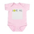 thumbnail image 1 of CafePress - Tennis LOVE ALL Infant Bodysuit - Baby Light Bodysuit, Size Newborn - 24 Months, 1 of 4