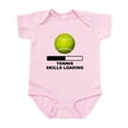 thumbnail image 1 of CafePress - Tennis Skills Loading Body Suit - Baby Light Bodysuit, Size Newborn - 24 Months, 1 of 4