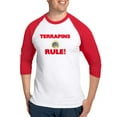 thumbnail image 1 of CafePress - Terrapins Rule! Baseball Jersey - Cotton Baseball Jersey, 3/4 Raglan Sleeve Shirt, 1 of 4