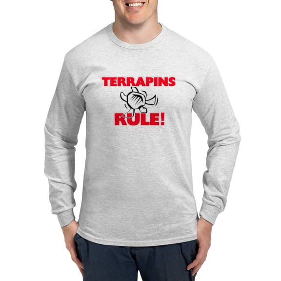 CafePress - Terrapins Rule! Long Sleeve T Shirt - Unisex Cotton Long Sleeve T-Shirt