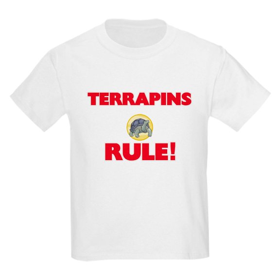 CafePress - Terrapins Rule! T Shirt - Light Classic Kids Graphic, Short Sleeve T-Shirt, Sizes XS-XL