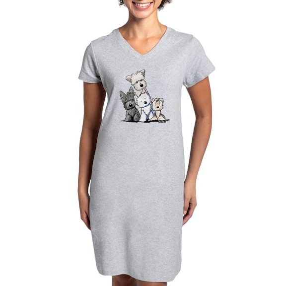 CafePress - Terrier Time - Women's Nightshirt