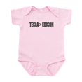 thumbnail image 1 of CafePress - Tesla Edison Body Suit - Baby Light Bodysuit, Size Newborn - 24 Months, 1 of 4