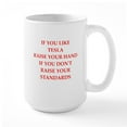 thumbnail image 1 of CafePress - Tesla Mugs - 15 oz Ceramic Large White Novelty Mug, 1 of 6