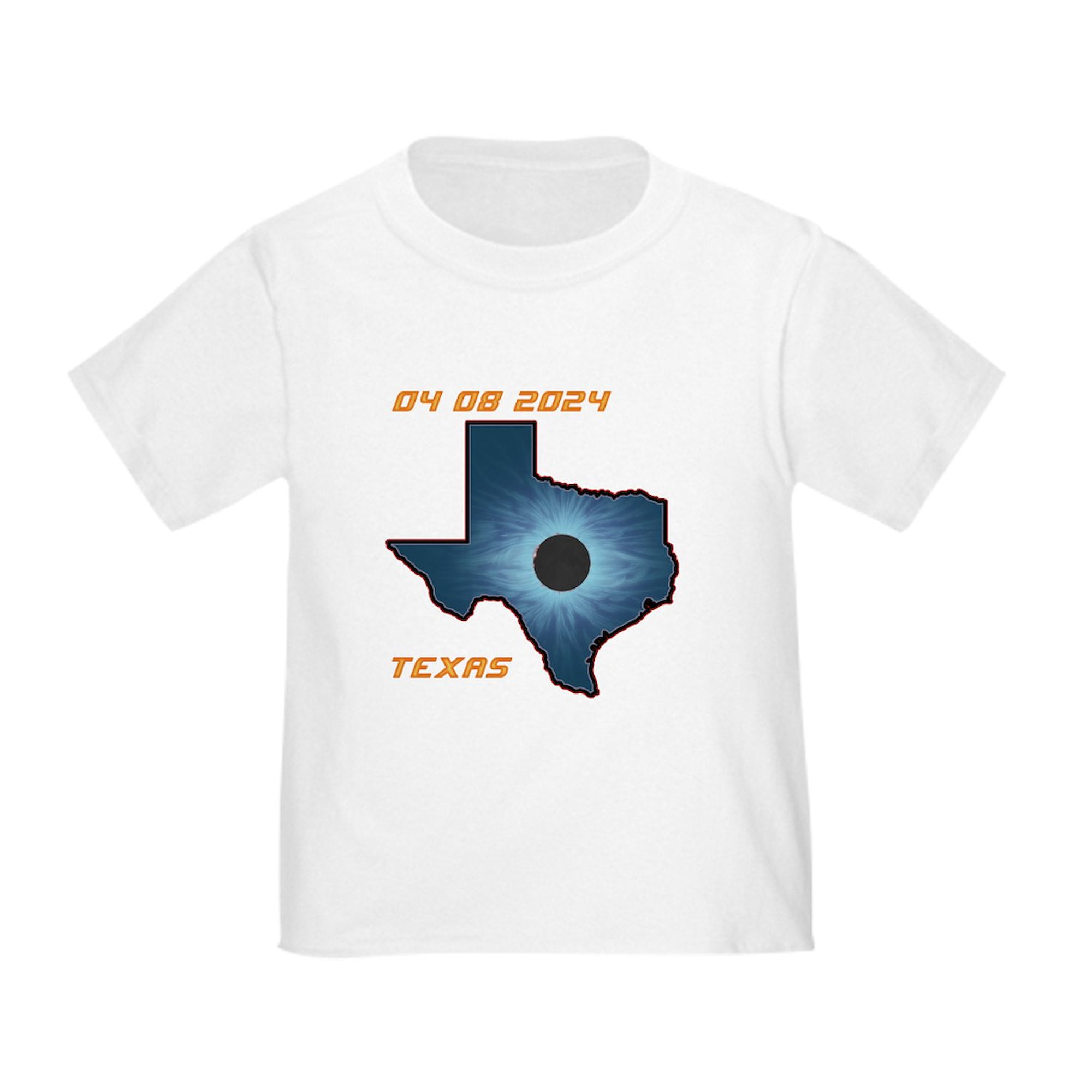 CafePress - Texas 2024 Total Solar Eclipse T Shirt - Cute Toddler T ...