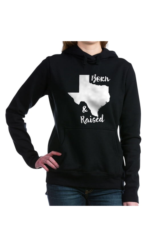 - Texas Born & Raised - Pullover Hoodie, Classic & Comfortable Hooded Sweatshirt
