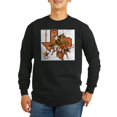thumbnail image 1 of CafePress - Texas Cowboy & Longhorn Long Sleeve T Shirt - Long Sleeve Dark T-Shirt, 1 of 4
