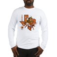 thumbnail image 1 of CafePress - Texas Cowboy & Longhorn Long Sleeve T Shirt - Unisex Cotton Long Sleeve T-Shirt, 1 of 4