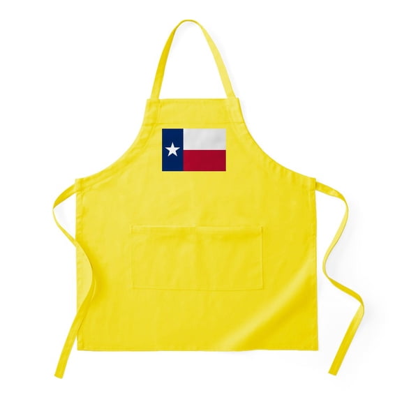 CafePress - Texas Flag BBQ - Kitchen Apron with Pockets, Grilling Apron, Baking Apron
