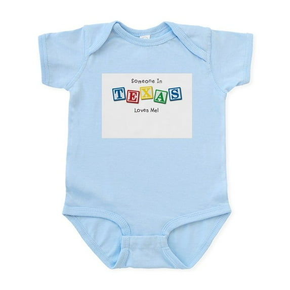CafePress - Texas Infant Bodysuit - Baby Light Bodysuit, Size Newborn - 24 Months