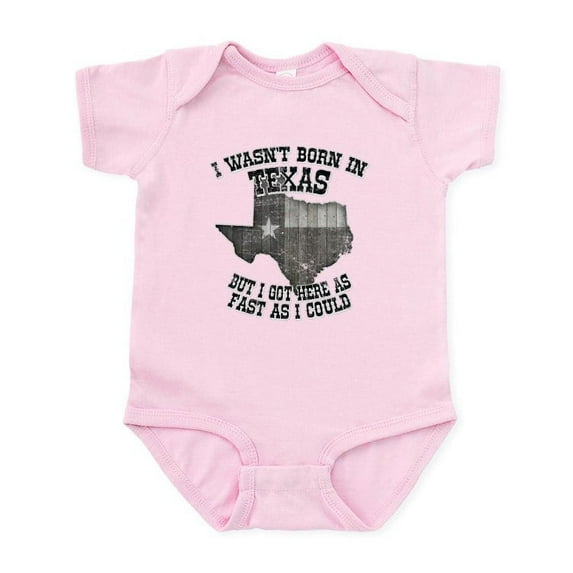 CafePress - Texas Infant Bodysuit - Baby Light Bodysuit, Size Newborn - 24 Months