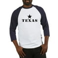 thumbnail image 1 of CafePress - Texas, Lone Star State Baseball Jersey - Cotton Baseball Jersey, 3/4 Raglan Sleeve Shirt, 1 of 4